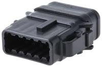 dtm06-12sb-e007 Deutsch, DTM Automotive Connector Plug Black 12 Way, Crimp Termination DTM06-12SB-E007