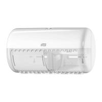 557000 Tork White Plastic Toilet Roll Dispenser, 153mm x 158mm x 286mm