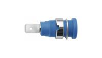 seb-7080-ni-sw Schutzinger Black Female Banana Socket, 4 mm Connector, 24A, 1000V, Nickel Plating