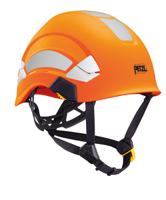 a010da01 Petzl VERTEX Orange Safety Helmet with Chin Strap, Adjustable