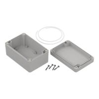206-9091 RS PRO Light Grey Polycarbonate Enclosure, IP65, Light Grey Lid, 120 x 80 x 60.2mm