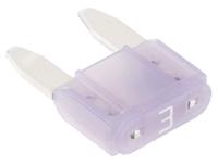 0297003wxnv Littelfuse 3A Purple Blade Car Fuse, 32V dc