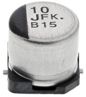 eeefk1j100p Panasonic 10μF Aluminium Electrolytic Aluminium Electrolytic Capacitor 63V dc, Surface Mount - EEEFK1J100P