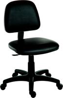 221-6329 RS PRO Black Polyurethane Lab Chair, 90kg Weight Capacity