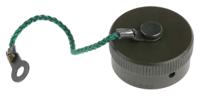 62gb-812-14 Amphenol Limited 62GB MIL-DTL-26482 Receptacle Dust Cap, Shell Size 14, with Zinc Cobalt Finish, Aluminium