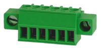874-5073 RS PRO, 3.81mm Pitch, 6 Way, , Pluggable Terminal Block, Plug, Through Hole, Screw Termination
