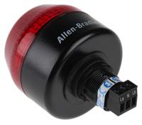 855pb-b24le422 Allen Bradley 855P Series Red Multiple Effect Beacon, 24 V ac/dc, Panel Mount, LED Bulb