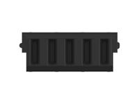 214912-e ERNI ERNI MicroSpeed Power Module Series Vertical Board Housing, 5 Contact(s), 2 mm Pitch, 1 Row, Shrouded