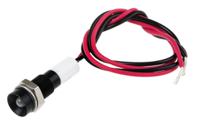 722-7833 RS PRO Green, Red Panel Mount Indicator, 12V dc, 6mm Mounting Hole Size, Lead Wires Termination, IP67