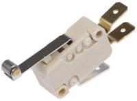 d45u-v3rd ZF Roller Lever Micro Switch, Tab Terminal, 16 A @ 250 V ac, SP-CO