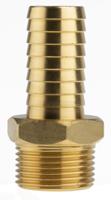 506-7301 RS PRO Hose Connector Hose Tail Adaptor, G 3/4in 3/4in ID