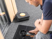 0563-0417 Testo 417 Vane Anemometer, 20m/s Max, Measures Air Velocity, Temperature, Volume Flow