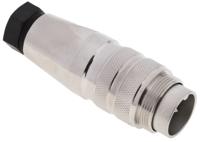 c09131h0051002 Amphenol Industrial, C 091 D 5 Pole M16 Din Plug, 5A, 300 V ac/dc IP67, Screw On, Male, Cable Mount