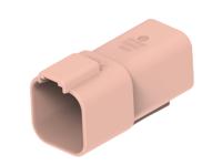dt04-6p-tn09 TE Connectivity, DT04-6P Automotive Connector Plug Brown Cable 6 Way, Cable Termination DT04-6P-TN09