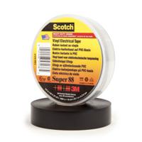 super-88-19mm-x-20-m 3M Scotch Super 88 Black PVC Electrical Insulation Tape, 19mm x 20m