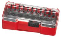 tj1414 Teng Tools Impact Bit Set With Belt Clip 12 Pieces