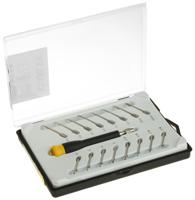 stht0-62633 Stanley Hexagon; Phillips; Slotted; Torx Interchangeable Screwdriver Set, 16-Piece