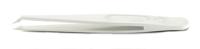 136-9866 RS PRO 110 mm, Delrin Plastic, Pointed; Bent, Tweezers