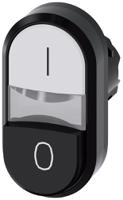 3su1001-3bb61-0ak0 Siemens SIRIUS ACT 3SU10 Series Momentary Push Button Head, 22mm Cutout, IP66, IP67, IP69K