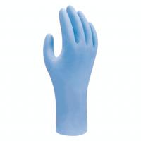 sho7500 Showa Blue Powder-Free Nitrile Disposable Gloves, Size XS, 90 per Pack