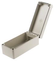 500-162 RS PRO Glass Reinforced Plastic Wall Box, IP66, 100 mm x 120 mm x 260mm