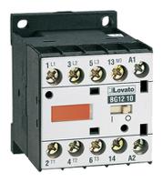 11bg1210a400 Lovato Orange BG Contactor, 400 V ac Coil, 3-Pole, 12 A, 5.5 kW, 3NO + 1NO, 600 V ac