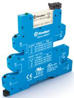 397100065060 Finder 39 Series Interface Relay Module, DIN Rail Mount, 6V ac/dc Coil, SPDT, 1-Pole, 6/10A Load