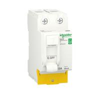 r9pra263 Schneider Electric R9PR RCCB, 63A, 2 Pole, 30mA, Type A, 230V