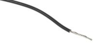872-5136 RS PRO Black 0.13mm² Hook Up Wire, 26 AWG, 7/0.16 mm, 100m, XLPE Insulation