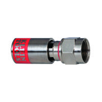 vdv812-615 Klein Tools Universal Series, Jack Cable Mount F Connector, Straight Body