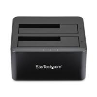 sdock2u33v StarTech.com USB 3.0 Hard Drive Docking Station for 2 Drives SATA Hard Drive 2.5 x 3.5in