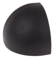 3842548713 Bosch Rexroth Black Polypropylene Corner Bracket Cap, 30 x 30R Strut Profile, 8mm Groove