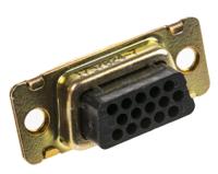 1757824-1 TE Connectivity Amplimite 90 15 Way Cable Mount D-sub Connector Socket