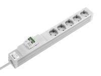 7240240 Rittal Type F - German Schuko Power Distribution Unit, 2m Cable, 16A, 250 V