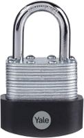 y125b401221 Yale Padlock Brass, Steel Steel Padlock, 6mm Shackle, 47mm Body