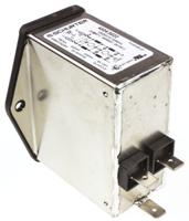 43045022 Schurter 2A, 250 V ac Male Panel Mount Filtered IEC Connector 4304.5022
