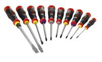 t-j10 SAM Phillips; Pozidriv Screwdriver Set, 10-Piece