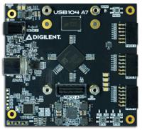 410-398 Digilent USB104 A7: Artix-7 FPGA Development Board in PC/104 Form Factor Xilinx Artix-7 XC7A100T Development Board for