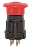 87941-08 Honeywell 87940 Series Pull Release Emergency Stop Push Button, Panel Mount, 22mm Cutout, 2NO, IP67