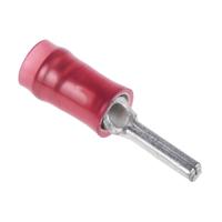 165142 TE Connectivity, PIDG Insulated, Tin Crimp Pin Connector, 0.25mm² to 1.6mm², 22AWG to 16AWG, 1.8mm Pin Diameter, 6.7mm