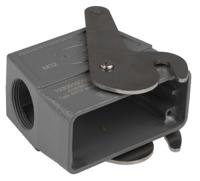 19300160587 HARTING Han B Heavy Duty Power Connector Hood, M32 Thread, Side Entry