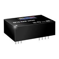rp10-11005sraw Recom RP10-RAW DC-DC Converter, 5V dc/ 2A Output, 36 → 160 V dc Input, 10W, Through Hole, +75°C Max Temp -40°C