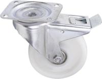 3477uop160p63 Tente Braked Swivel Castor Wheel, 350kg Capacity, 160mm Wheel