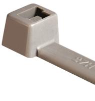 111-00819-t120re-pa46-gy HellermannTyton Cable Tie, 390mm x 7.6 mm, Grey Polyamide, Pk-100