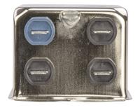 fn355-10-05 Schaffner FN 355 Series 10A 440 V ac 400Hz Flange Mount RFI Filter, with Tab Terminals