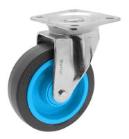 379552 Guitel Hervieu Swivel Castor Wheel, 250kg Capacity, 125mm Wheel