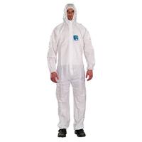wh18b-00111-05 Microgard White Coverall, XL