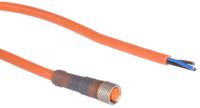 11295-rkmv-3-065-m Lumberg Automation Female 3 way M8 to Free End Sensor Actuator Cable, 5 m