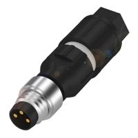 bcc0hlp BALLUFF Circular Connector, 3 Contacts, Cable, M8 Connector, Plug, Male, IP67, BCC0HLP Series