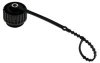 831532400 Hirschmann CA Male Circular Connector Dust Cap IP67 Rated, Polyamide